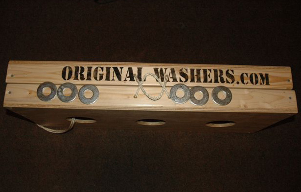 Washer Boards with rope handles